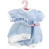 Ropa para muñecos Antonio Juan 40-42 cm - Ranita azul con estampado de estrellas y gorro