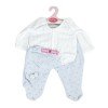 Ropa para muñecos Antonio Juan 40-42 cm - Conjunto estrellas azules con gorro