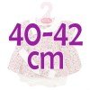 Ropa para muñecos Antonio Juan 40-42 cm - Vestido estampado cachemir con diadema