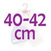 Ropa para muñecos Antonio Juan 40-42 cm - Conjunto estampado de puntos con gorro