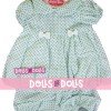 Ropa para muñecos Antonio Juan 40-42 cm - Conjunto estampado de topos
