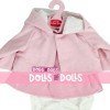 Ropa para muñecos Antonio Juan 40-42 cm - Conjunto rosa con chaqueta 