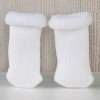 Complementos muñecas Así 36 a 46 cm - Peúcos rizo lana blancos