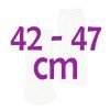 Complementos muñecas Así 42 a 47 cm - Calcetines blancos
