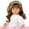 Muñeca Así 57 cm - Pepa Comunión entredós beige con peana