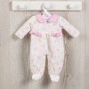 Ropa para Muñecas Así 43 cm - Pijama de ositos con luna rosa para muñeca María