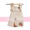 Cochecito Bebelux 78 cm para muñecas - Romantic Butterfly con bolso