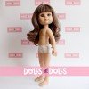 Muñeca Berjuán 35 cm - Boutique dolls - My Girl castaña sin ropa