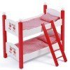 Litera de madera para muñecas de hasta 48 cm - Bayer Chic 2000 - Ositos