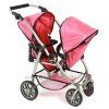 Sillita doble Chic Vario Rosa-Marino círculos 79 cm
