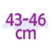 Complementos muñecas Así 43 a 46 cm - Chaqueta de punto celeste para muñecos María, Pablo, Leo y Serie Limitada