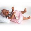 Mío Mío - Bebé Vestido rosa calado Muñeca