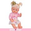 Ropa para muñeco Nenuco 35 cm - Ropa princesa Cuca - Conjunto camiseta con falda