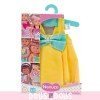 Ropa para muñecas Nenuco 42 cm - Vestido amarillo con lazo