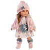 Muñeca Llorens 35 cm - Nicole con vestido de flores y chaqueta