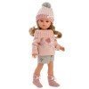 Muñeca Llorens 37 cm - Daniela con conjunto rosa invierno
