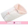 Muñeca Llorens 43 cm - Recién nacida Tina con saquito