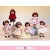 Muñeca Mini Mariquita Pérez 21 cm - Con vestido piqué blanco