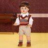 Muñeco Juanín Pérez 50 cm - Con chaleco marrón