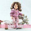 Muñeca Paola Reina 32 cm - Las Amigas Articuladas - Liu con conjunto rosa