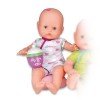 Muñeco Nenuco 35 cm - Nenuco con Biberón Sonajero con pelele gris