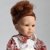 Muñeca Paola Reina 42 cm - Doloretes con vestido granate (El Secreto de Puente Viejo)