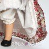 Muñeca Paola Reina 42 cm - Doloretes con vestido granate (El Secreto de Puente Viejo)