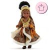 Ropa para muñecas Paola Reina 32 cm - Las Amigas - Vestido Nora africana