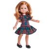 Muñeca Paola Reina 32 cm - Las Amigas - Claire con vestido a cuadros