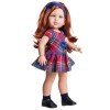 Muñeca Paola Reina 45 cm - Soy tú - Becky con vestido de cuadros