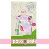 Ropa para muñecas Rubens Barn 45 cm - Rubens Baby - Pijama rosa Pocket Friends