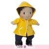 Ropa para muñecas Rubens Barn 32 cm - Rubens Cutie - Conjunto día de lluvia