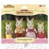 Sylvanian Families - Familia Conejos Chocolate
