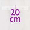 Ropa para Muñecas Así 20 cm - Albornoz de dinosaurio rosa para muñeca Bomboncín 