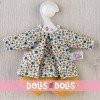 Ropa para Muñecas Así 20 cm - Conjunto de camisa de flores y pantalón mostaza para muñeca Bomboncín