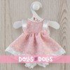 Ropa para Muñecas Así 36 cm - Vestido jesusito de estrellas rosa para muñeca Chinín