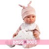 Muñeca Llorens 45 cm - Recién nacida Luna llorona