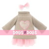 Ropa para muñecas Lucky Doggy 37 cm - Corazón rosa
