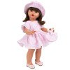 Muñeca Mariquita Pérez 50 cm - Vestido rosa de flores