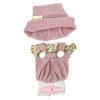 Ropa para Muñecas Nines d'Onil 23 cm - Little Mia - Conjunto adorable rosa