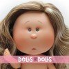 Muñeca Nines d'Onil 30 cm - EXCLUSIVA - Mia ARTICULADA - Mia morena con mechas - Sin ropa