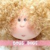Muñeca Nines d'Onil 30 cm - EXCLUSIVA - Mia rubia con pelo rizado - Sin ropa