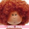 Muñeca Nines d'Onil 30 cm - Mia pelirroja con pelo rizado - Sin ropa