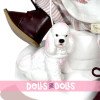 Muñeca Nines d'Onil 30 cm - Pippa ARTICULADA Amante de los Perros con mascota