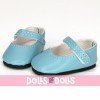 Complementos para muñecas Paola Reina 32 cm - Las Amigas - Zapatos celestes