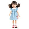 Muñeca Paola Reina 32 cm - Las Amigas - Carol con vestido vaquero y zapatos rojos