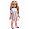 Muñeca Paola Reina 32 cm - Las Amigas - Caya con vestido multicolor