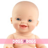 Muñeco Paola Reina 34 cm - Gordis - Gordi europeo sin ropa 34028