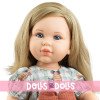 Muñeca Paola Reina 45 cm - Soy tú - Audrey con vestido estampado de muñecas