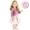 Ropa para muñecas Paola Reina 60 cm - Las Reinas - Alma - Jersey morado y falda de flores
